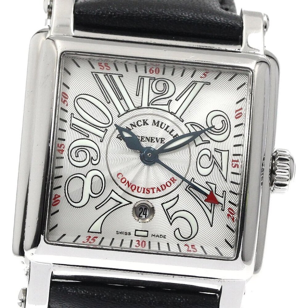 FRANCK MULLER Conquistador Date Silver Dial Automatic Ladies Watch